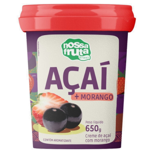 Açaí sabor morango