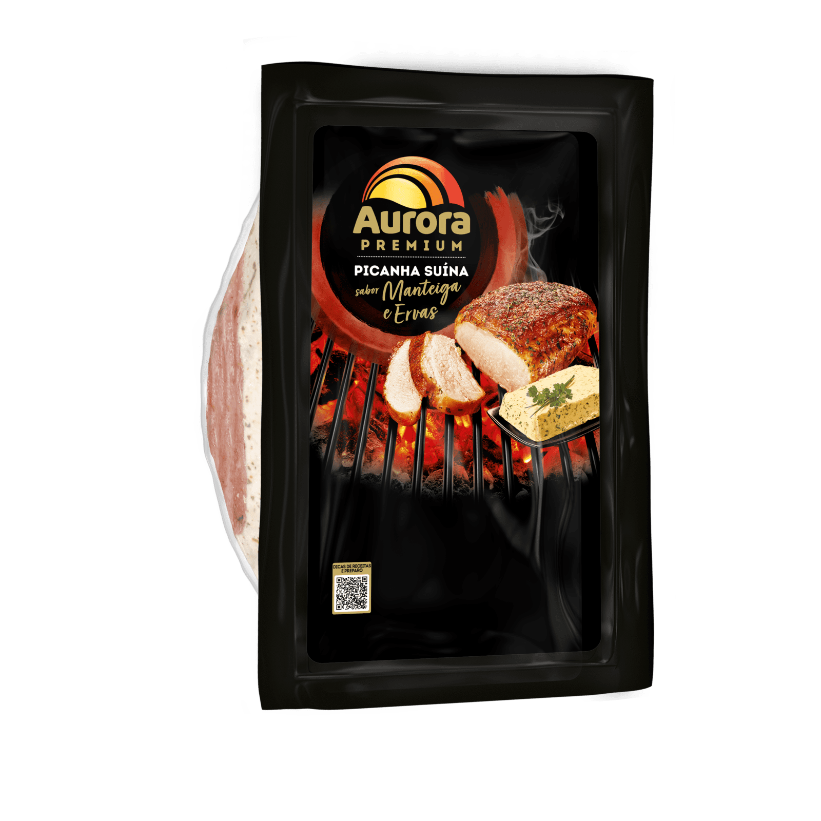 Picanha suína Aurora premium
